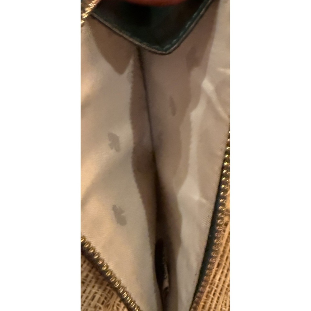 Kate Spade Darcy leather zip key ring card holder wallet Seawater Green 99$ - Picture 8 of 10